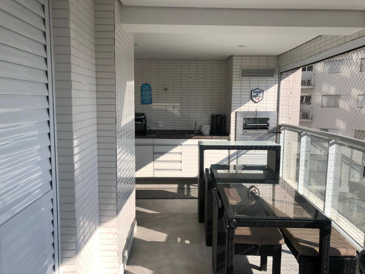 Apartamento Jardim Do Mar, Frente A Praia Praia Grande  Exteriér fotografie